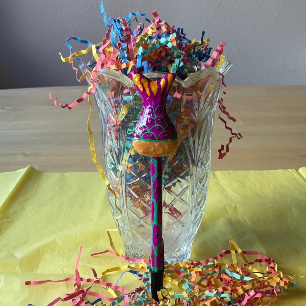🥑 CONSUELA PAPER MACHE PENS & MARKERS 🥑NWT 🥑 - Picture 11 of 16